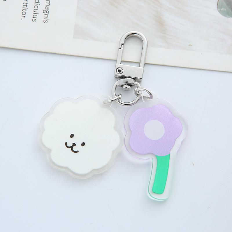 Keychains Fresh Purple Flower Cloud Car Key Chain Pendant Cute Girl Heart Couple Personality Bag Accessories Keychain Charms Keyring
Keychains Fresh Purple Flower Cloud Car Key Chain Pendant Cute Girl Heart Couple Personality Bag Accessories Keychain Charms Keyring