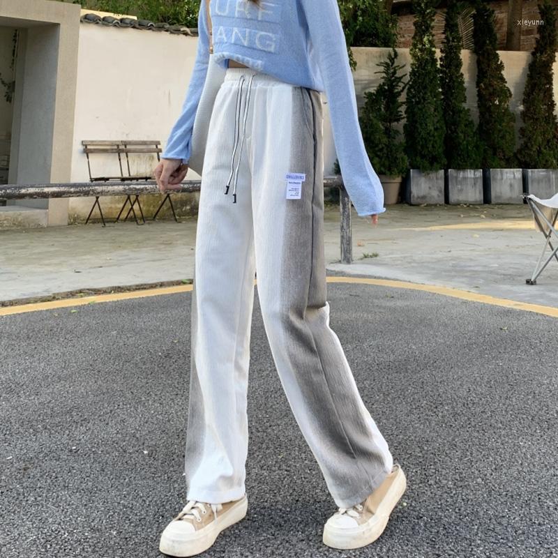 Women's Pants Harajuku Women Color Matching Sweatpants Elastic High Waist Vintage Y2k Wide Leg Trousers Korean Baggy Solid Loose Casual, Xiaox 6014 bai
Women's Pants Harajuku Women Color Matching Sweatpants Elastic High Waist Vintage Y2k Wide Leg Trousers Korean Baggy Solid Loose Casual, Xiaox 6014 bai