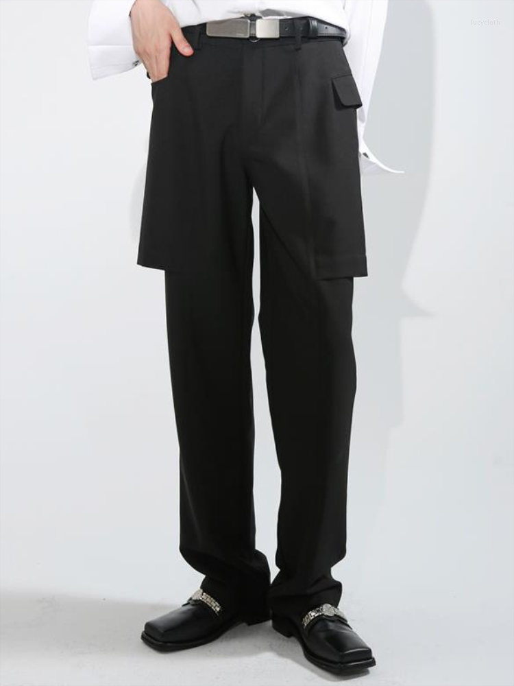 Men's Pants Men's Straight Leg Overalls Spring And Autumn European American Stylist Loose Fashion Non-Mainstream Casual Large, Black
Men's Pants Men's Straight Leg Overalls Spring And Autumn European American Stylist Loose Fashion Non-Mainstream Casual Large, Black