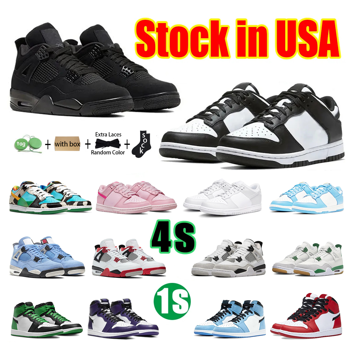 4s Basketball Shoes Jumpman 1s Panda Local Warehouse Men Women White Black Black Cat Chicago Lost And Found Sport Sneakers Designer Mens Trainers Stock In USA 2023 NEW, 77
4s Basketball Shoes Jumpman 1s Panda Local Warehouse Men Women White Black Black Cat Chicago Lost And Found Sport Sneakers Designer Mens Trainers Stock In USA 2023 NEW, 77
