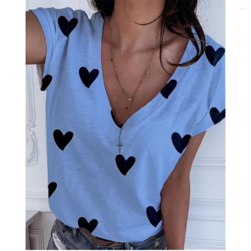 Women's T Shirts 2023 Women's T-shirt V-neck 3d Simple Short-sleeved Sweatshirt Girls Casual Ladies Shirt Street Fashion Pullover, K01-cyh022719
Women's T Shirts 2023 Women's T-shirt V-neck 3d Simple Short-sleeved Sweatshirt Girls Casual Ladies Shirt Street Fashion Pullover, K01-cyh022719