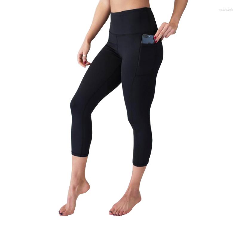 Women's Leggings TOIVOTUKSIA Solid Capris With Pocket High Waist Slim Workout Pants Stretch Breathable Blue Fitness Leggins Women, Black
Women's Leggings TOIVOTUKSIA Solid Capris With Pocket High Waist Slim Workout Pants Stretch Breathable Blue Fitness Leggins Women, Black