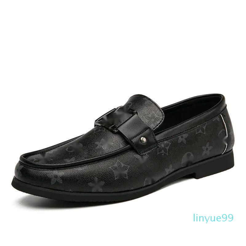 Men Shoes Loafers PU Leather Fashion Dress Classic Comfortable Spring Autumn Simplicity, Black
Men Shoes Loafers PU Leather Fashion Dress Classic Comfortable Spring Autumn Simplicity, Black
