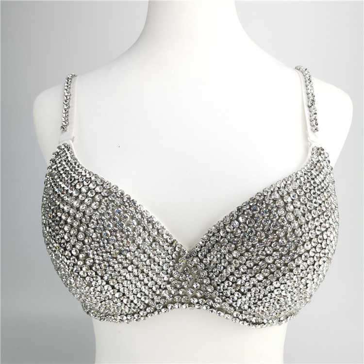 Women's Bra As Photo Showed Crystal Diamond Decoration Night Club Womens and Panties Sexy Lingerie, White
Women's Bra As Photo Showed Crystal Diamond Decoration Night Club Womens and Panties Sexy Lingerie, White