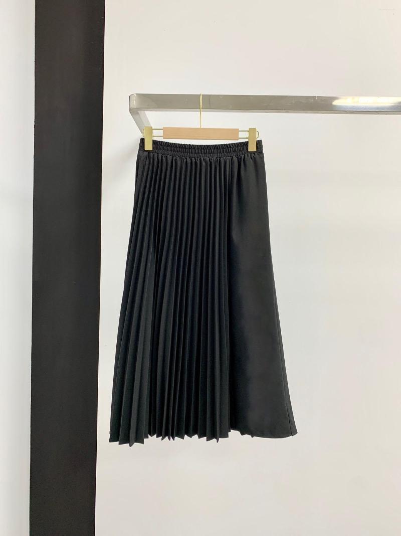 Skirts Pleated Long Skirt Polyester Fabric Comfortable And Breathable Soft Pendant, Black
Skirts Pleated Long Skirt Polyester Fabric Comfortable And Breathable Soft Pendant, Black
