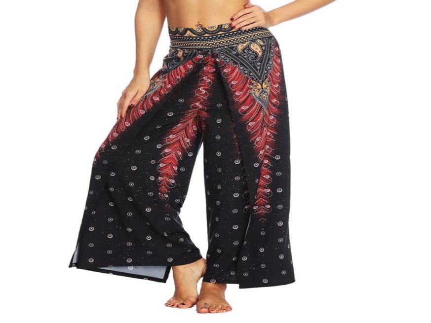 Women Boho Pattern Print Pants Casual High Waist Double Layer Sportwear Thailand Indonesian Style Trousers Wideleg Gym Legging9906452, Black
Women Boho Pattern Print Pants Casual High Waist Double Layer Sportwear Thailand Indonesian Style Trousers Wideleg Gym Legging9906452, Black