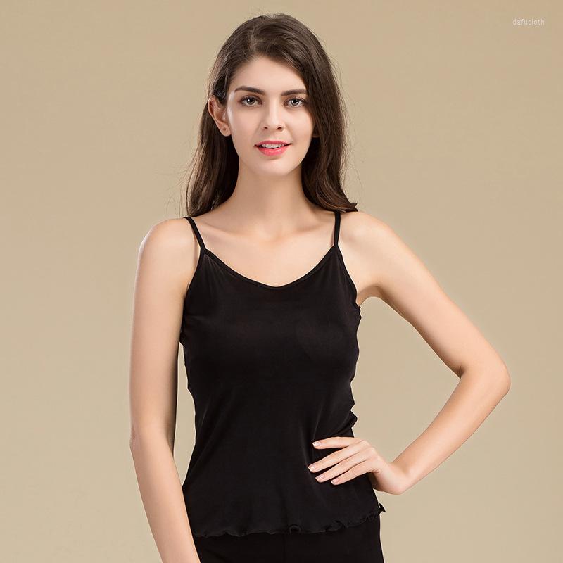 Women's Tanks Pure Silk Womens Camis Vest Comfortable Breathable Sleeveless Casual Summer Tops, White
Women's Tanks Pure Silk Womens Camis Vest Comfortable Breathable Sleeveless Casual Summer Tops, White