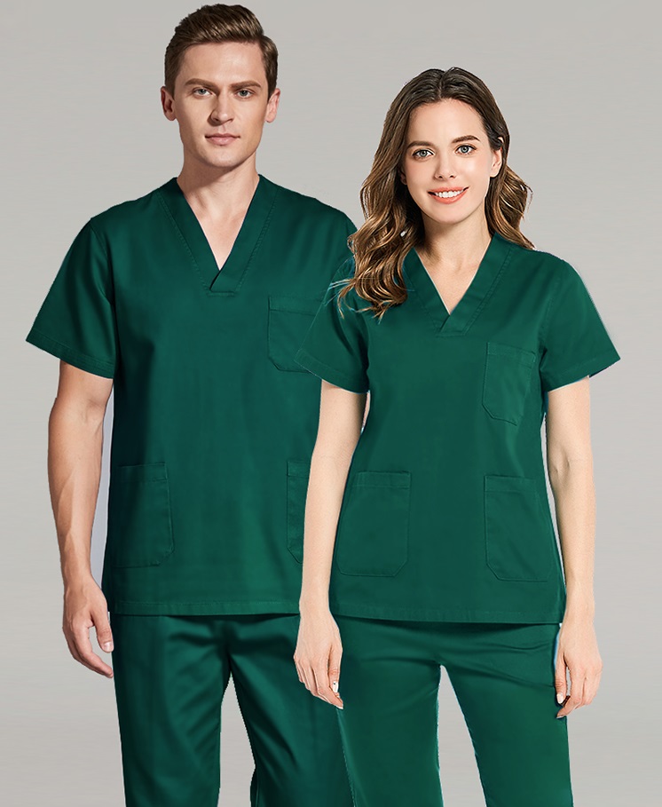 Hospital Operating Room Uniform Women Short Sleeve Hand Washing Clothes Doctor Male Long Sleeve Dental Clinic Work Top and Pants