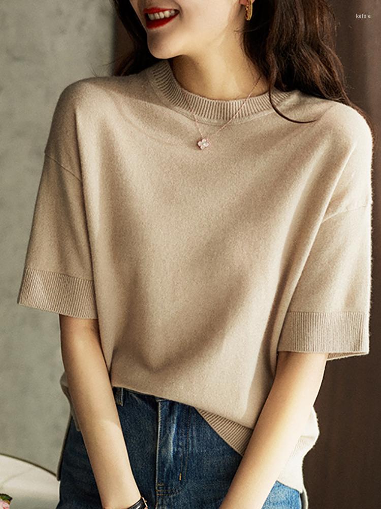 Women's Sweaters Woolen Sweater Women 2023 Autumn O-Neck Tops Korean Style Loose Solid Knitted Pullover Womens Clothing Sueters De Mujer, Gray
Women's Sweaters Woolen Sweater Women 2023 Autumn O-Neck Tops Korean Style Loose Solid Knitted Pullover Womens Clothing Sueters De Mujer, Gray