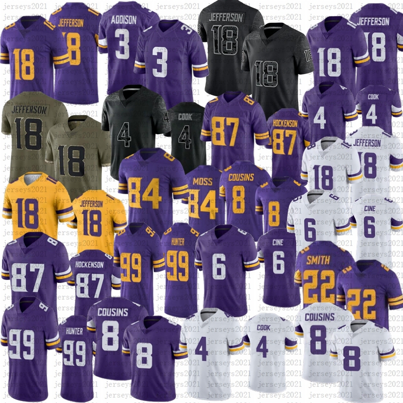 Justin Jefferson Addison Football jersey Viking T.J. Hockenson Randy Moss Lewis Cine Dalvin Cook Danielle Hunter Kirk Cousins Harrison Smith stitched jerseys, Women
Justin Jefferson Addison Football jersey Viking T.J. Hockenson Randy Moss Lewis Cine Dalvin Cook Danielle Hunter Kirk Cousins Harrison Smith stitched jerseys, Women