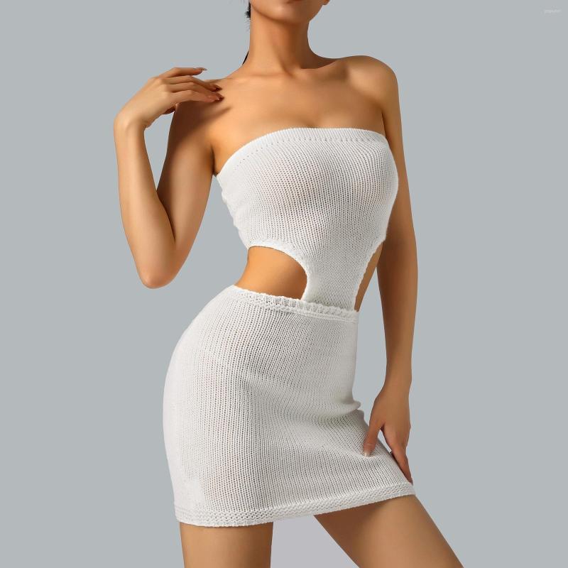 Casual Dresses Women Crochet Knitted Tube Dress Strapless Hollow Out Backless Sleeveless Mini Sweater Cutout Summer Beach Y2K Clothes, Navy blue
Casual Dresses Women Crochet Knitted Tube Dress Strapless Hollow Out Backless Sleeveless Mini Sweater Cutout Summer Beach Y2K Clothes, Navy blue