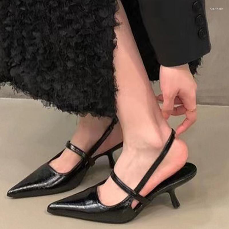Sandals 2023 Summer Pointed Toe Women Shoes Fashion Mid Heels Slingback Designer Dress Pumps Party Sexy Mujer Zapatillas, Lemon yellow
Sandals 2023 Summer Pointed Toe Women Shoes Fashion Mid Heels Slingback Designer Dress Pumps Party Sexy Mujer Zapatillas, Lemon yellow