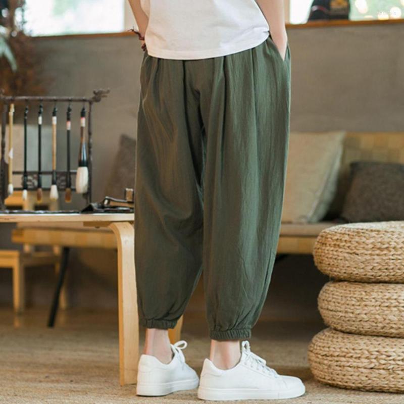 Men's Pants Young Men Summer Pockets Thin Comfortable Harem Soft Male Clothes, Army green
Men's Pants Young Men Summer Pockets Thin Comfortable Harem Soft Male Clothes, Army green