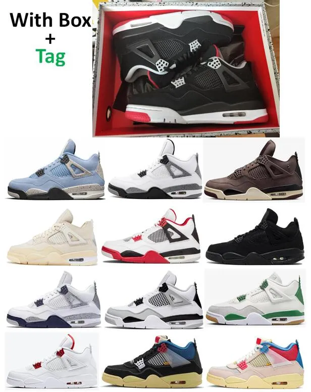 Better Quality 4s Basketball Shoes Bred Pine Green Black Cat Sail Amm Violet Ore Military Black University Blue Fire Red White Cement Metall, Cool grey
Better Quality 4s Basketball Shoes Bred Pine Green Black Cat Sail Amm Violet Ore Military Black University Blue Fire Red White Cement Metall, Cool grey