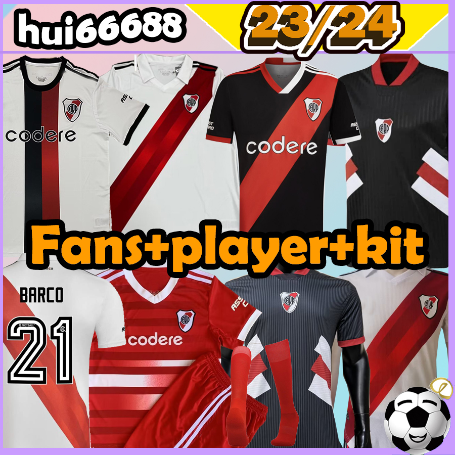 22/23/24 River Plate soccer jerseys 3rd plate special 2023 2024 FERREIRA M.BORJA PRATTO DE LA CRUZ PONZIO BORRE PINOLA fans player Men Kids Kits socks football shirts, 23-24 special edition
22/23/24 River Plate soccer jerseys 3rd plate special 2023 2024 FERREIRA M.BORJA PRATTO DE LA CRUZ PONZIO BORRE PINOLA fans player Men Kids Kits socks football shirts, 23-24 special edition