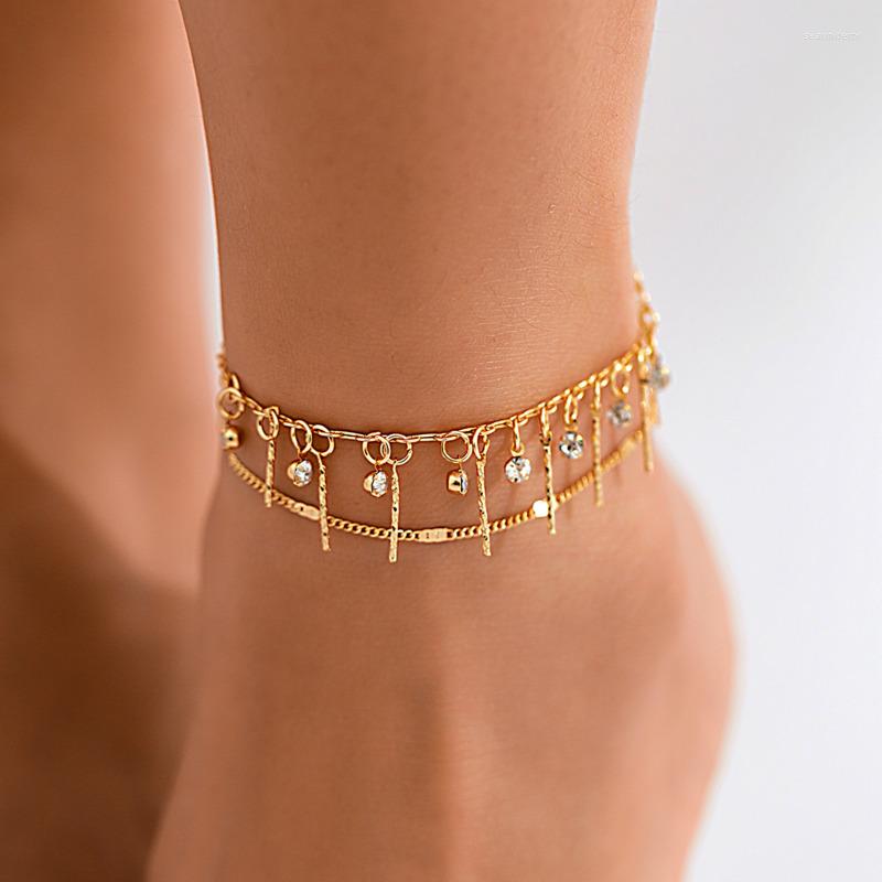 Anklets Gold Color Star Rhinestone Tassel Anklet For Women Summer Beach Accessories Foot Ankle Bracelet Boho Fahsion Jewelry
Anklets Gold Color Star Rhinestone Tassel Anklet For Women Summer Beach Accessories Foot Ankle Bracelet Boho Fahsion Jewelry