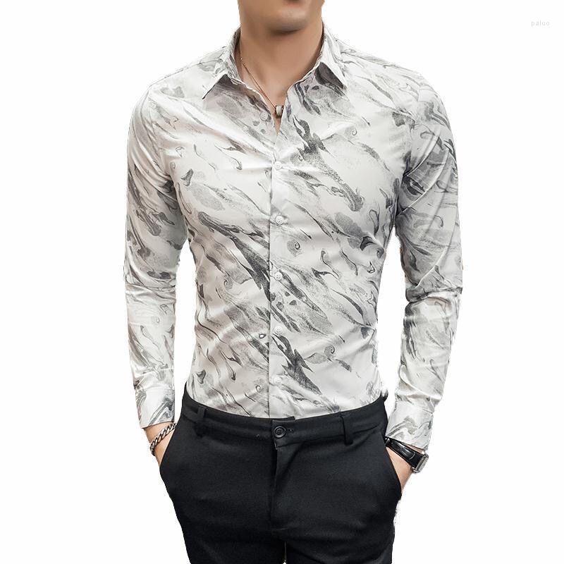 Men's Casual Shirts Men Shirt Long Sleeve Spring And Autumn Non-iron Business British Fashion Printed Jacket Men's Clothing, Black
Men's Casual Shirts Men Shirt Long Sleeve Spring And Autumn Non-iron Business British Fashion Printed Jacket Men's Clothing, Black