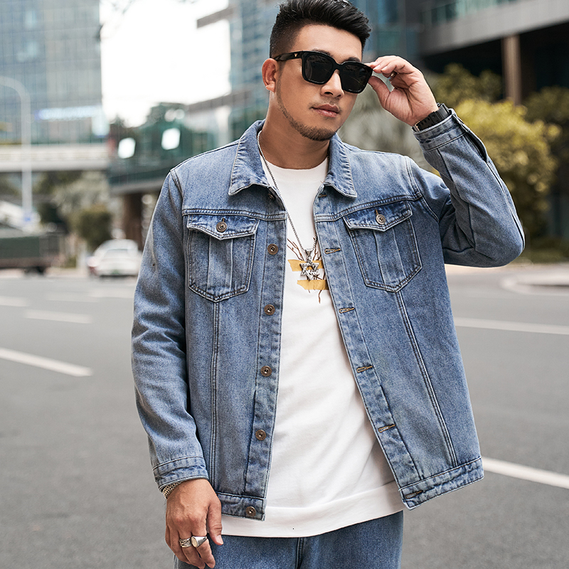 Men's Jackets 8XL Denim Jacket Men Jacket Jeans Homme Jacket men Jeans Homme Jean Jacket Men Streetwear Outerwear Coat Fashion comfort casual 230509, Blue
Men's Jackets 8XL Denim Jacket Men Jacket Jeans Homme Jacket men Jeans Homme Jean Jacket Men Streetwear Outerwear Coat Fashion comfort casual 230509, Blue