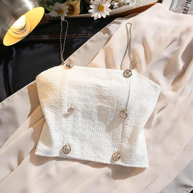 Women's Tanks France Tank Top Women Lingerie Streetwear Summer Vintage Party Chic Clothes Chain Camis Built-in Bra Underwear Vest Tube Rop, White
Women's Tanks France Tank Top Women Lingerie Streetwear Summer Vintage Party Chic Clothes Chain Camis Built-in Bra Underwear Vest Tube Rop, White