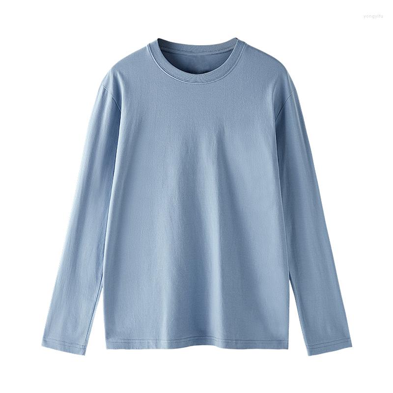 Women' T Shirts Solid Basic Cotton Tee Shirt Femme Women Long Sleeve Top Casual Korean Style Clothes Loose Woman T-Shirts Autumn Camiseta, Blue
Women' T Shirts Solid Basic Cotton Tee Shirt Femme Women Long Sleeve Top Casual Korean Style Clothes Loose Woman T-Shirts Autumn Camiseta, Blue