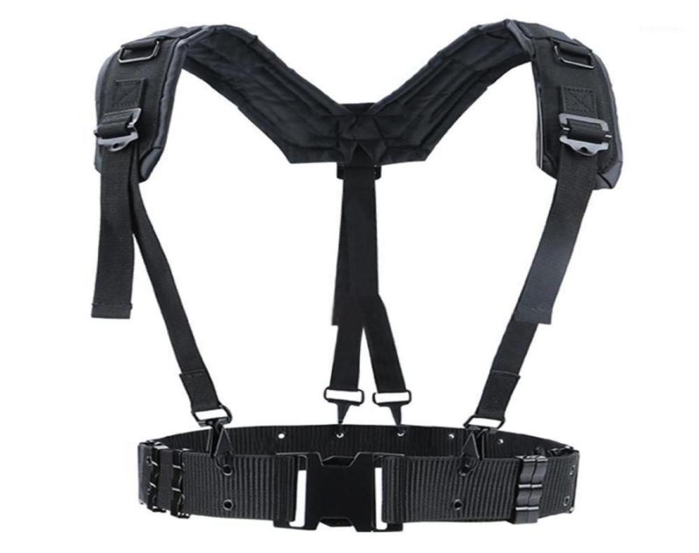 Adjustable Tactical Lightweight Waist Belt Harness Set For Outdoor Shoulder Protective Band Adult Support9998835, Black
Adjustable Tactical Lightweight Waist Belt Harness Set For Outdoor Shoulder Protective Band Adult Support9998835, Black