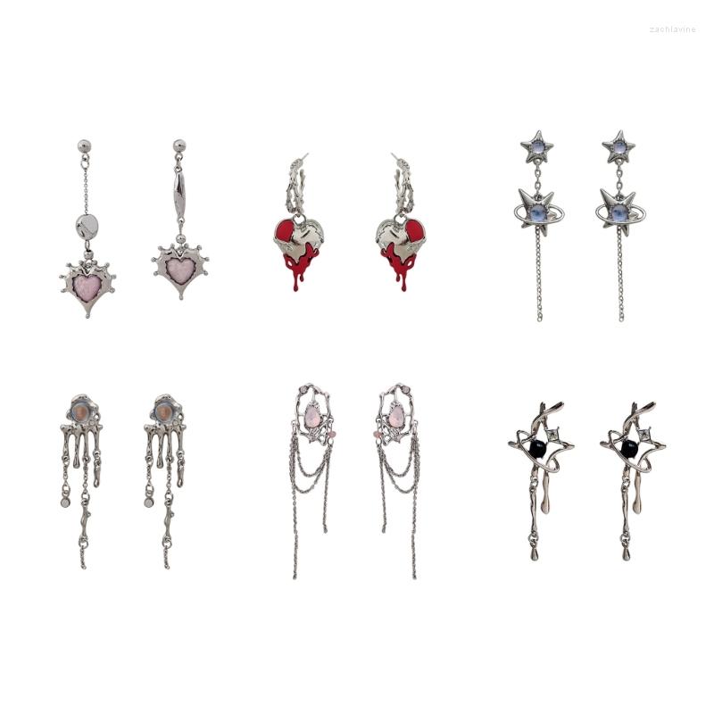 Dangle Earrings Long Asymmetric Love Tassel Niche Design Sense Hip-hop Punk Irregular Geometric Cold Style Ear Jewelry
Dangle Earrings Long Asymmetric Love Tassel Niche Design Sense Hip-hop Punk Irregular Geometric Cold Style Ear Jewelry