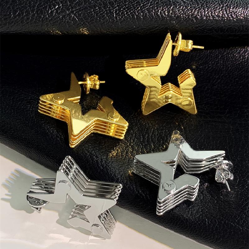 Dangle Earrings Fashion Metallic Creative Star For Women Personality 2023 Punk Hip Hop Jewelry Earings
Dangle Earrings Fashion Metallic Creative Star For Women Personality 2023 Punk Hip Hop Jewelry Earings