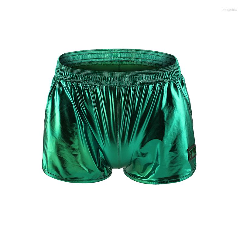 Underpants CLEVER-MENMODE Underwear Men Boxer Shorts Trunks Sexy Faux Leather Loose Inner Ice Silk Mens Boxers Homme With Pocket, Silver
Underpants CLEVER-MENMODE Underwear Men Boxer Shorts Trunks Sexy Faux Leather Loose Inner Ice Silk Mens Boxers Homme With Pocket, Silver