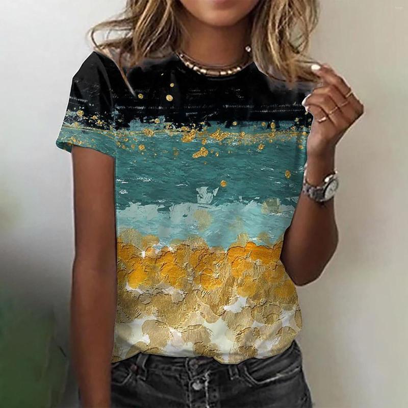 Women's Blouses 2023 Summer O Neck Oil Painting Tank Tops For Women Short Sleeve Shirts Cool Thin Beach Harajuku T Shirt Womens Pullover, Black
Women's Blouses 2023 Summer O Neck Oil Painting Tank Tops For Women Short Sleeve Shirts Cool Thin Beach Harajuku T Shirt Womens Pullover, Black