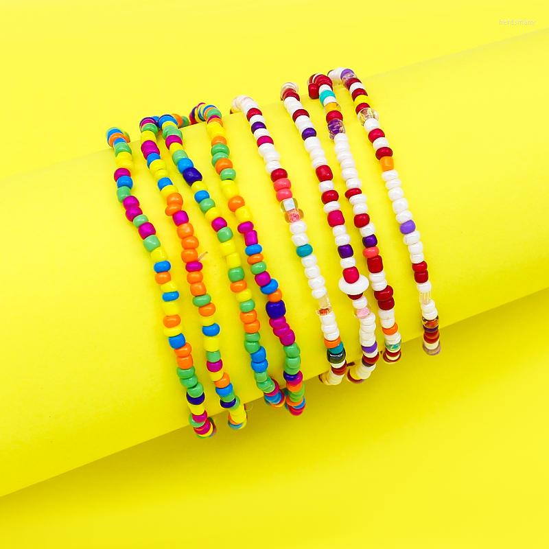 Link Bracelets Bohemian Color Bead Bangles 4-layer Bracelet Set Vintage Boho Charm For Women Jewelry Accessories Bijoux
Link Bracelets Bohemian Color Bead Bangles 4-layer Bracelet Set Vintage Boho Charm For Women Jewelry Accessories Bijoux