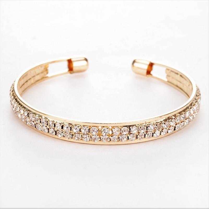Fashion Personalized Link Bracelet Street Style Full Diamond Claw Chain Womens Open Ended Multi Row
Fashion Personalized Link Bracelet Street Style Full Diamond Claw Chain Womens Open Ended Multi Row