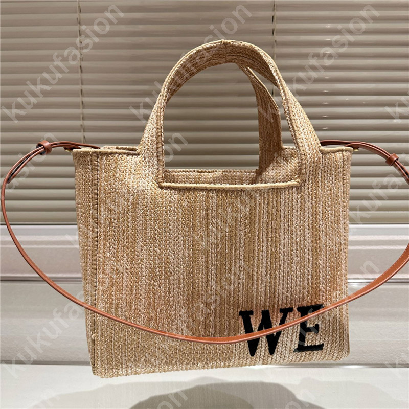 2023 Fashion Beach Bag For Woman Summer Vacation Straw Bags With Leather Strap Beach Bags Causal Tote Designer Handbags, L1
2023 Fashion Beach Bag For Woman Summer Vacation Straw Bags With Leather Strap Beach Bags Causal Tote Designer Handbags, L1