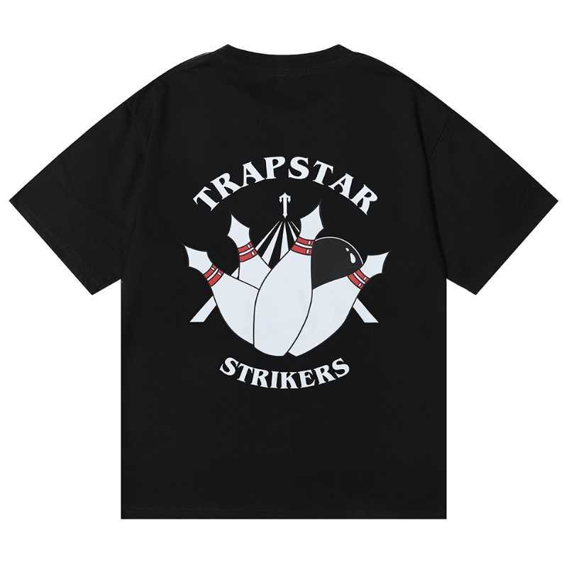 Designer Fashion Clothing Tshirt Tees Trapstar Bowling Strikers Letter Print Loose Relaxed Cotton Round Neck Short Sleeve Tshirt Trend brand Summer Luxury Casual S, Black
Designer Fashion Clothing Tshirt Tees Trapstar Bowling Strikers Letter Print Loose Relaxed Cotton Round Neck Short Sleeve Tshirt Trend brand Summer Luxury Casual S, Black