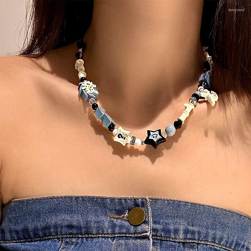 Chains Irregular Beaded Necklaces For Men And Women Tide Ins Niche Design Sense Advanced Clavicle Chain.
Chains Irregular Beaded Necklaces For Men And Women Tide Ins Niche Design Sense Advanced Clavicle Chain.