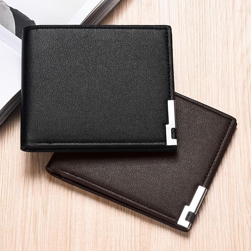 Wallets Men Short Wallet Iron Edge Korean Youth Men's Horizontal Trend Card Bag Drop Coin Purse For Male, Black
Wallets Men Short Wallet Iron Edge Korean Youth Men's Horizontal Trend Card Bag Drop Coin Purse For Male, Black