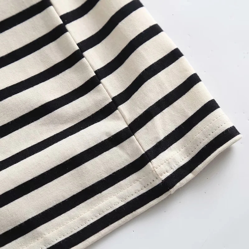 Casual Dresses Maxdutti De Fiesta De Noche England Indie Folk Vintage Striped O-neck Loose Causal Long Dress Cotton Summer Dress WomenVestidos 230509