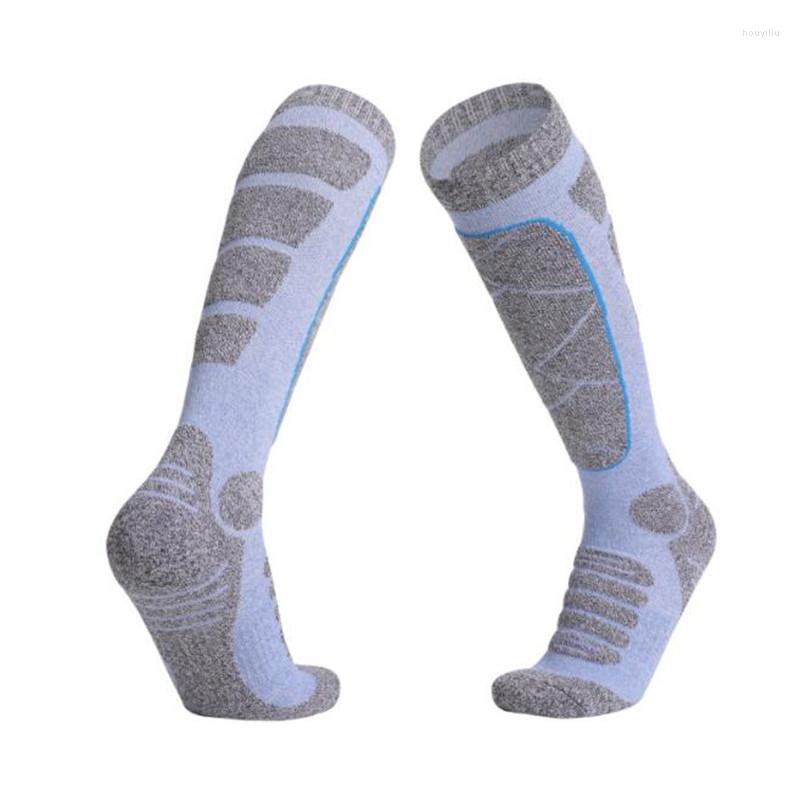 Sports Socks Winter Cotton Women Thermal Skiing Outdoor Warm Thickened Hiking Ski Towel Bottom Long Tube Thermosocks, Blue
Sports Socks Winter Cotton Women Thermal Skiing Outdoor Warm Thickened Hiking Ski Towel Bottom Long Tube Thermosocks, Blue