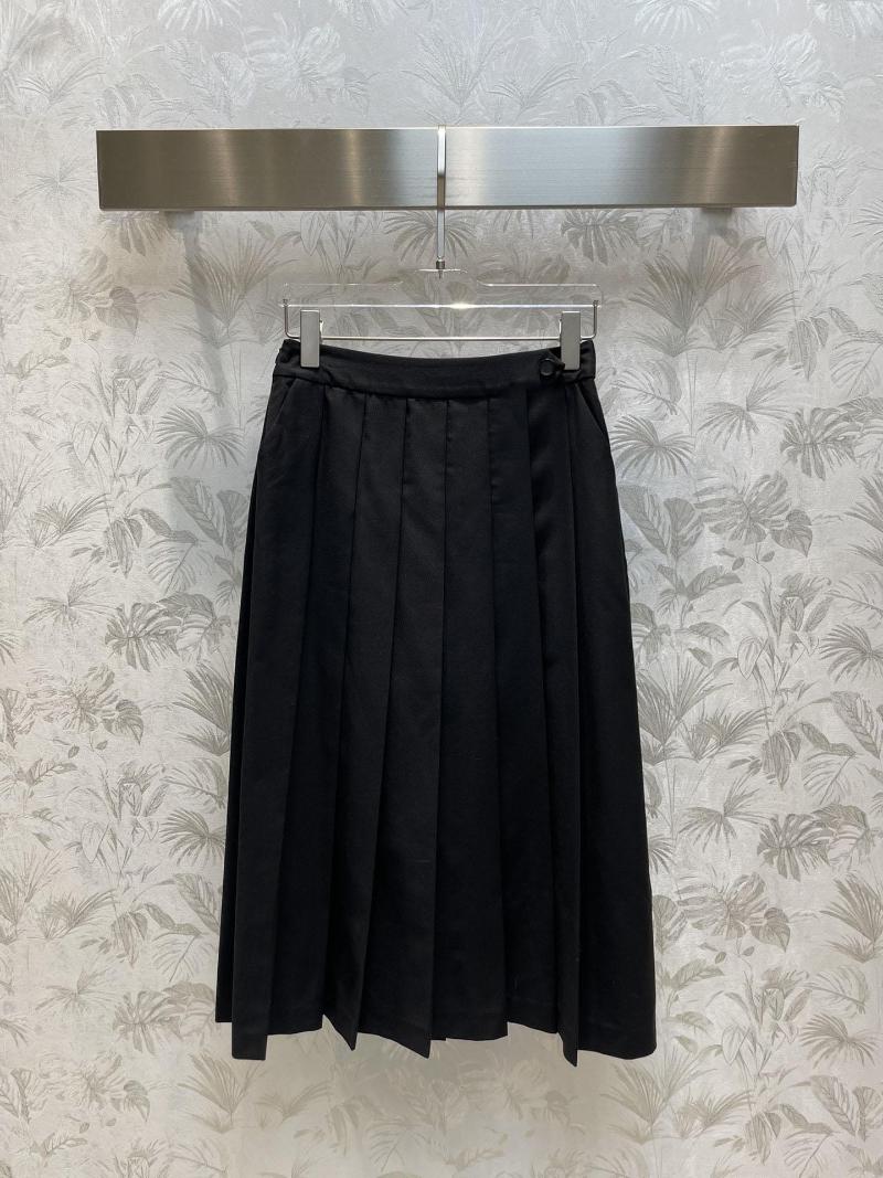 Skirts Pleated Skirt High-waisted A-line To Slimming The Upper Body Everything Matching Simple Design Style, Black 
Skirts Pleated Skirt High-waisted A-line To Slimming The Upper Body Everything Matching Simple Design Style, Black