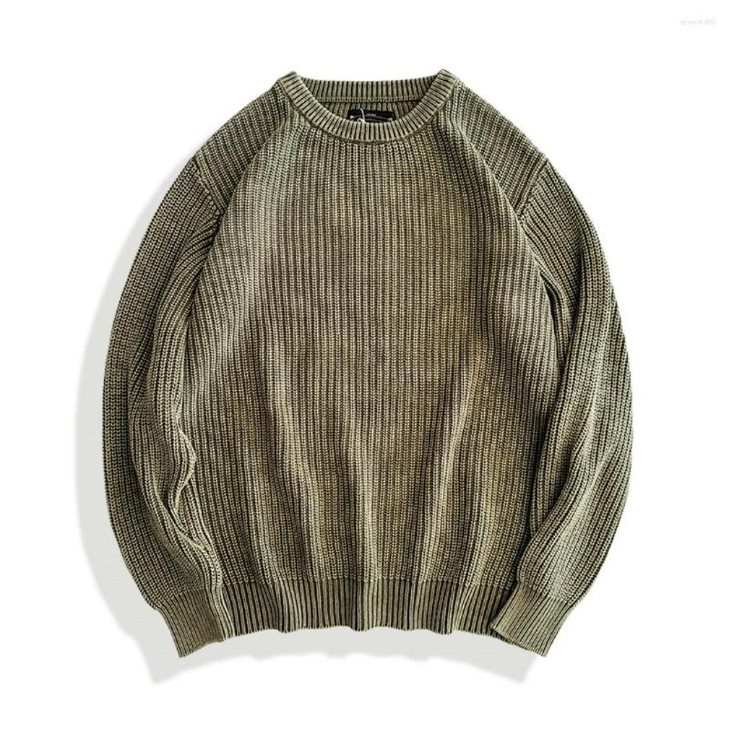 Men's Sweaters Men's Knitted Pullover Loose Fit Distressed Casual Minimalist Style Vintage Sweater Autumn Winter, Army green
Men's Sweaters Men's Knitted Pullover Loose Fit Distressed Casual Minimalist Style Vintage Sweater Autumn Winter, Army green