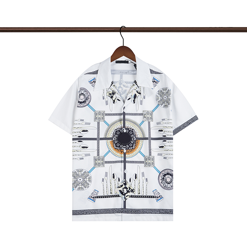 Men Designer Blouses Casual Shirts Fashion Letter Tiger Print Slik Bowling Shirt Mens Dress Shirts Summer Short Sleeve Tshirt, As the picture shows
Men Designer Blouses Casual Shirts Fashion Letter Tiger Print Slik Bowling Shirt Mens Dress Shirts Summer Short Sleeve Tshirt, As the picture shows