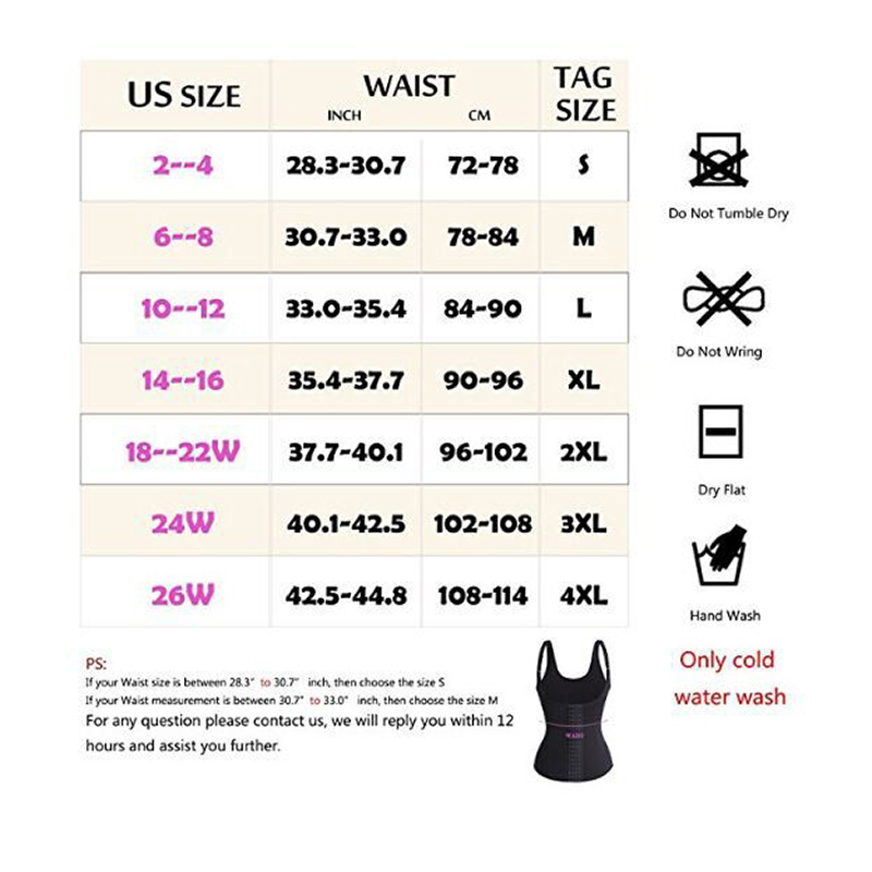 Waist Tummy Shaper Waist Trainer Sauna Vest Tummy Belly Body Shaper Waist Cincher Corset Adjustable Strap Zipper Hook Shapewear Women Corset 230509
