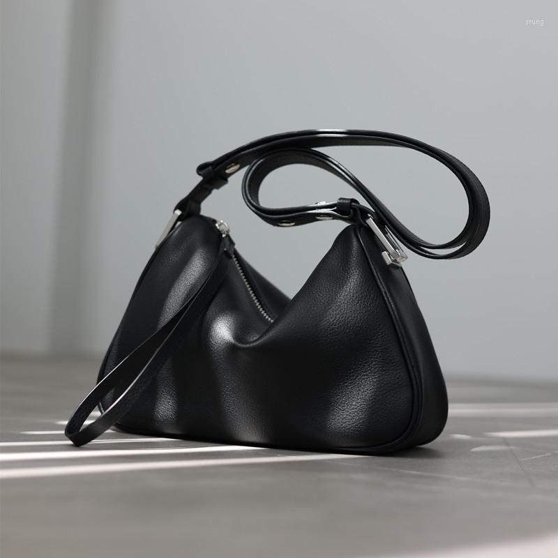 Evening Bags Black Genuine Leather Crossbody Bag For Women Luxury Soft Cowhide Single Shoulder Fashion And Versatile Style
Evening Bags Black Genuine Leather Crossbody Bag For Women Luxury Soft Cowhide Single Shoulder Fashion And Versatile Style