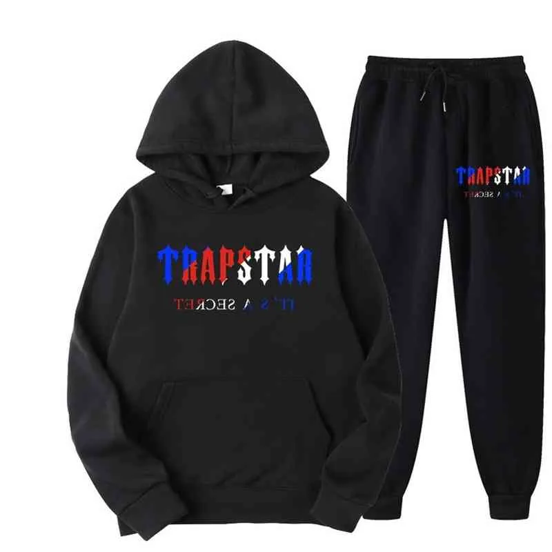 Tracksuit Trapstar Brand Printed Sportswear Men' t Shirts 16 Colors Warm Two Pieces Set Loose Hoodie Sweatshirt Pants Jogging 220615, Black
Tracksuit Trapstar Brand Printed Sportswear Men' t Shirts 16 Colors Warm Two Pieces Set Loose Hoodie Sweatshirt Pants Jogging 220615, Black
