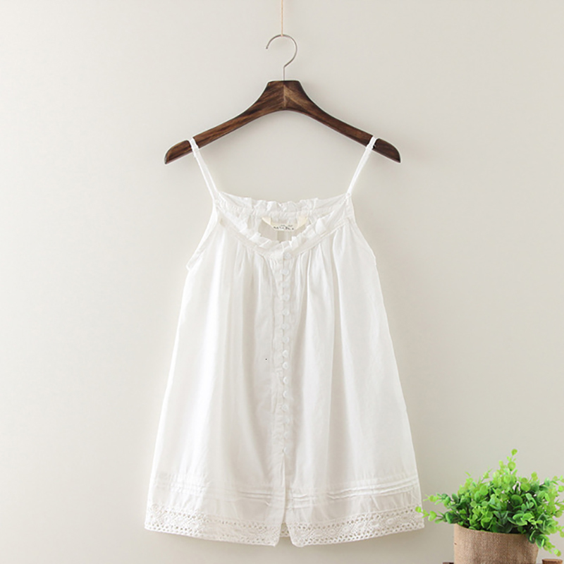 Camisoles Tanks Fashion Summer Woman's Tank Tops Art Style 100 Soft Cotton White Vest Women Blouses Hollow Out Lace Hem Lady Camis 230508, Style 2
Camisoles Tanks Fashion Summer Woman's Tank Tops Art Style 100 Soft Cotton White Vest Women Blouses Hollow Out Lace Hem Lady Camis 230508, Style 2