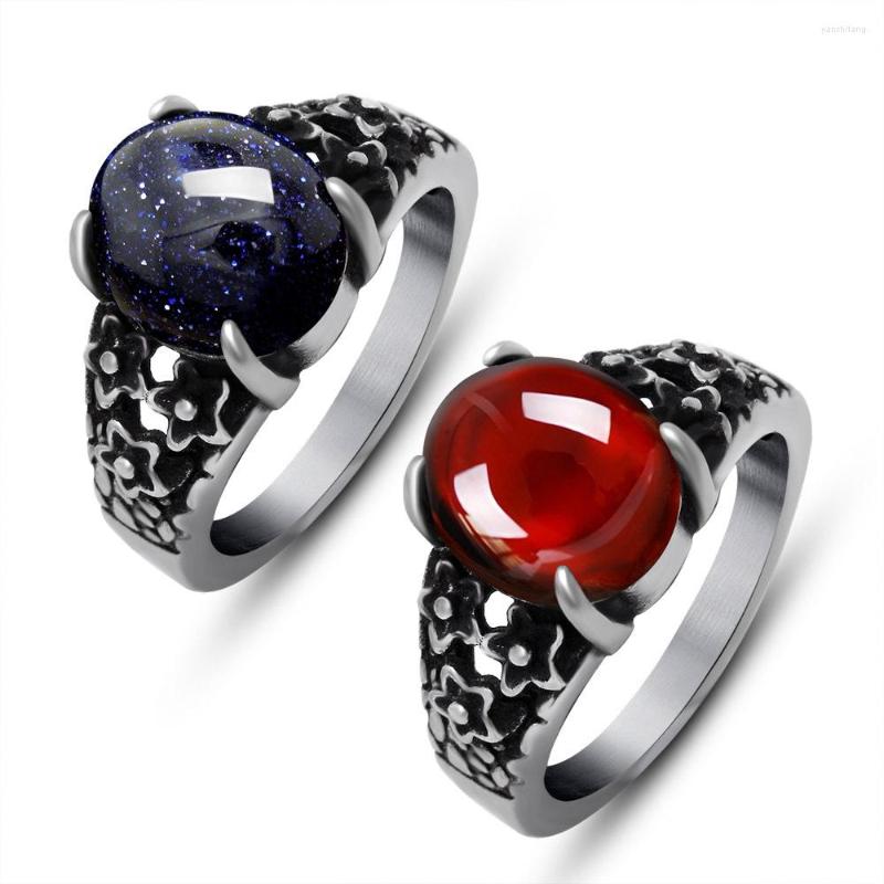 Cluster Rings S7 E-commerce Source Vintage Flower Stainless Steel Gem Ring Couple Personality SA664
Cluster Rings S7 E-commerce Source Vintage Flower Stainless Steel Gem Ring Couple Personality SA664