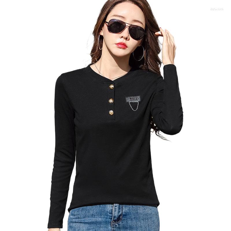 Women's T Shirts 2023 Spring Women Tshirts Long Sleeve T-shirt Female Design Sense Round Neck Bottom Shirt Slim White
Women's T Shirts 2023 Spring Women Tshirts Long Sleeve T-shirt Female Design Sense Round Neck Bottom Shirt Slim White