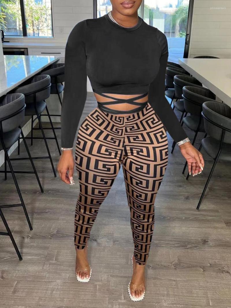 Women's Two Piece Pants Light Luxury Celebrity Style Sports And Leisure 2023 Women's Closing Personality Street Back-Shaped Printed, Black
Women's Two Piece Pants Light Luxury Celebrity Style Sports And Leisure 2023 Women's Closing Personality Street Back-Shaped Printed, Black
