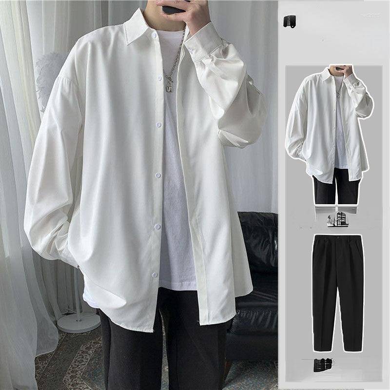 Men's Tracksuits Men 2023 Spring Autumn Sets Male Solid Color Long Sleeve Shirt & Loose Pants 2PCS Streetwear Casual 2 Piece Suits F41, Black
Men's Tracksuits Men 2023 Spring Autumn Sets Male Solid Color Long Sleeve Shirt & Loose Pants 2PCS Streetwear Casual 2 Piece Suits F41, Black