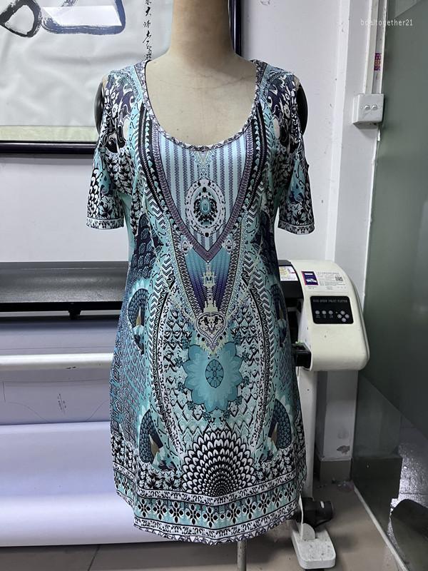 Casual Dresses Sexy Off Shoulder Sleeve Ladies Printed Slim Summer European & American Women's Fashion High Waist A Line Dress
Casual Dresses Sexy Off Shoulder Sleeve Ladies Printed Slim Summer European & American Women's Fashion High Waist A Line Dress