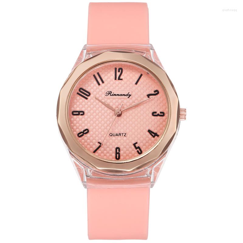 Wristwatches Women's Candy Color Numbers Dial Silicone Watch Fashion Match Student Simple Latest For Women, Orange
Wristwatches Women's Candy Color Numbers Dial Silicone Watch Fashion Match Student Simple Latest For Women, Orange